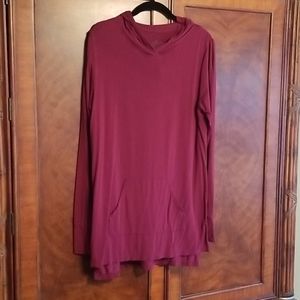 Cuddl Duds Softwear hooded tunic